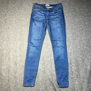 Judy Blue Los Angeles Women’s 5/27 Skinny Fit Denim Blue Jeans 26x29.5 USA